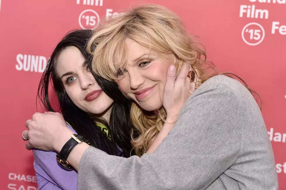 Courtney Love + Frances Bean Cobain Film Ad for Burberry